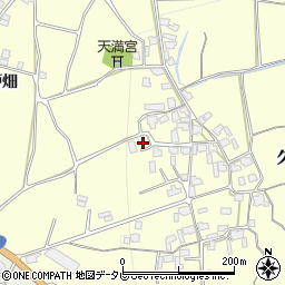 福岡県朝倉市久保鳥2200周辺の地図