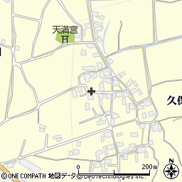 福岡県朝倉市久保鳥2204-1周辺の地図