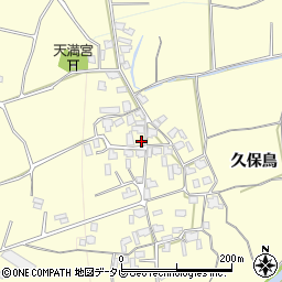 福岡県朝倉市久保鳥2077周辺の地図
