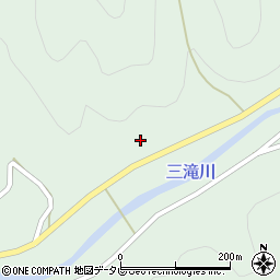 愛媛県西予市城川町窪野368周辺の地図