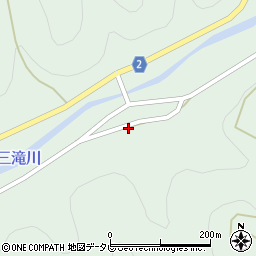 愛媛県西予市城川町窪野7779周辺の地図