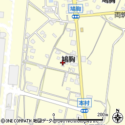 福岡県朝倉市小田1435-2周辺の地図