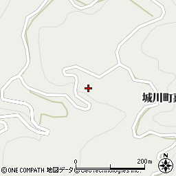 愛媛県西予市城川町嘉喜尾2006周辺の地図