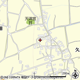 福岡県朝倉市久保鳥2094周辺の地図