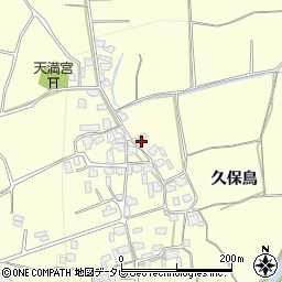 福岡県朝倉市久保鳥2074周辺の地図