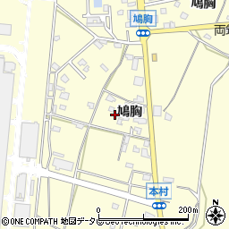 福岡県朝倉市小田1435-1周辺の地図