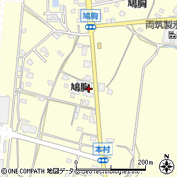 福岡県朝倉市小田1415周辺の地図