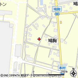 福岡県朝倉市小田1396-2周辺の地図