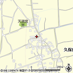 福岡県朝倉市久保鳥2089周辺の地図