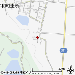 愛媛県西予市宇和町杢所746周辺の地図