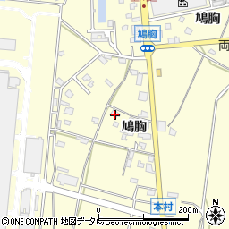 福岡県朝倉市小田1417周辺の地図