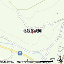 佐賀県唐津市北波多成渕周辺の地図
