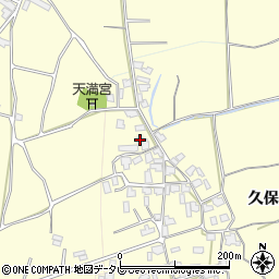 福岡県朝倉市久保鳥2109周辺の地図