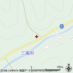 愛媛県西予市城川町窪野1186周辺の地図
