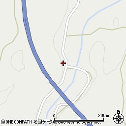 大分県杵築市山香町大字久木野尾2408周辺の地図