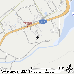 大分県杵築市日野野田2802周辺の地図