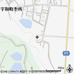 愛媛県西予市宇和町杢所743周辺の地図