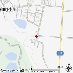 愛媛県西予市宇和町杢所748周辺の地図
