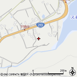 大分県杵築市日野野田2768周辺の地図