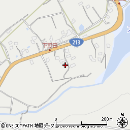 大分県杵築市日野野田2804周辺の地図