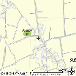 福岡県朝倉市久保鳥2110周辺の地図