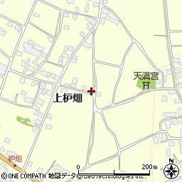 福岡県朝倉市上枦畑1445-8周辺の地図