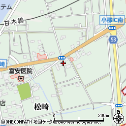 福岡県小郡市松崎208周辺の地図