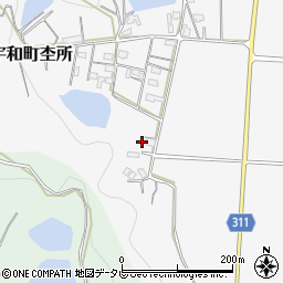 愛媛県西予市宇和町杢所750周辺の地図