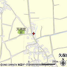 福岡県朝倉市久保鳥1548-1周辺の地図