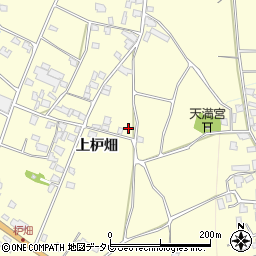 福岡県朝倉市上枦畑1445-11周辺の地図
