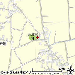 福岡県朝倉市久保鳥2115周辺の地図