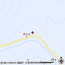 大分県日田市上宮町2321周辺の地図