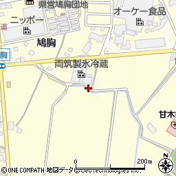 福岡県朝倉市小田1061周辺の地図