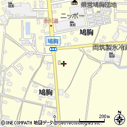 福岡県朝倉市小田1118周辺の地図