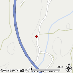 大分県杵築市山香町大字久木野尾2425周辺の地図