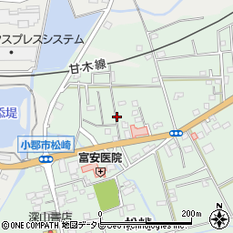 福岡県小郡市松崎27周辺の地図