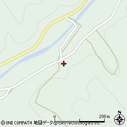 愛媛県西予市城川町窪野7522周辺の地図