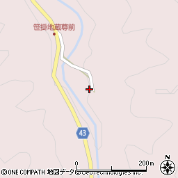 大分県中津市山国町中摩5193周辺の地図