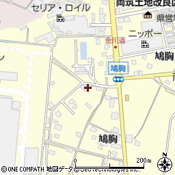 福岡県朝倉市小田1403周辺の地図