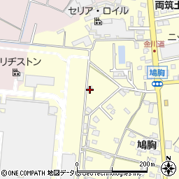 福岡県朝倉市小田1298周辺の地図