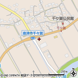 千々賀自動車整備工場周辺の地図