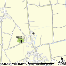 福岡県朝倉市久保鳥1555周辺の地図