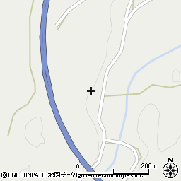 大分県杵築市山香町大字久木野尾2428周辺の地図