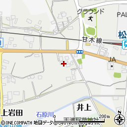 松尾自動車　鈑金塗装工場周辺の地図