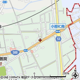 福岡県小郡市松崎135-13周辺の地図