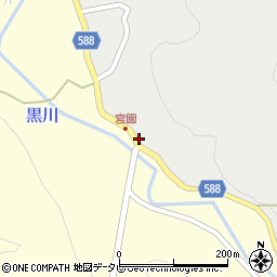 福岡県朝倉市黒松1732周辺の地図