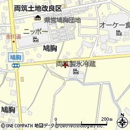 福岡県朝倉市小田1088-1周辺の地図