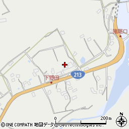 大分県杵築市日野野田2637周辺の地図