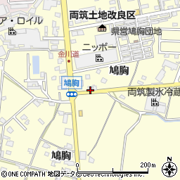 福岡県朝倉市小田1126-1周辺の地図