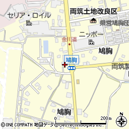 福岡県朝倉市小田1313周辺の地図